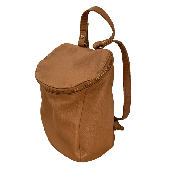 Hobo River Leather Backpack Whiskey Camel Tan Boho Cottagecore Preppy - Picture 5 of 16